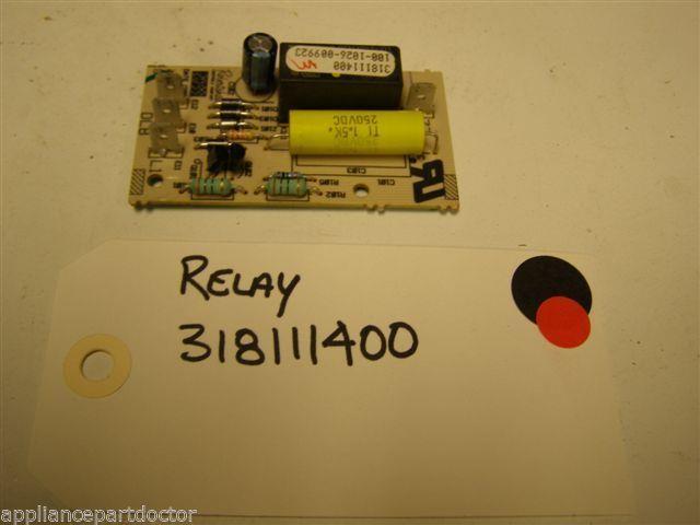 FRIGIDAIRE STOVE 318111400 Relay Circuit USED PART ASSEMBLY FRIGIDAIRE STOVE 318111400 Relay Circuit USED PART ASSEMBLY
